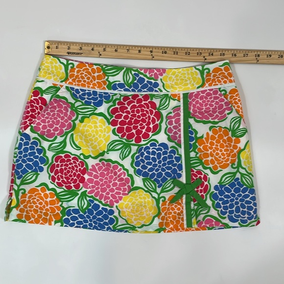 Vintage Lilly Pulitzer Skort Size 6 Bright Colorful Floral Print EUC - Picture 5 of 9